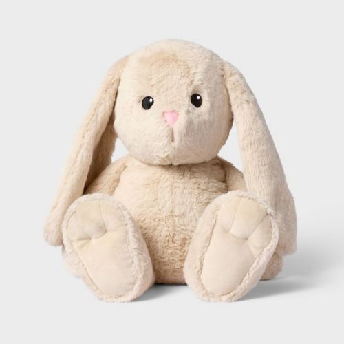 18" Jumbo Tan Bunny Stuffed Animal - Gigglescape™