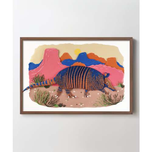 Paper Armadillo by Andrea Cira – Little Van Gogh's