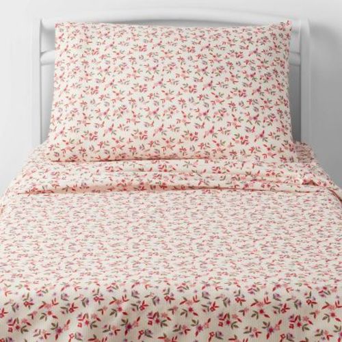 Twin Ditzy Flower Kids' Cotton Sheet Set - Pillowfort™