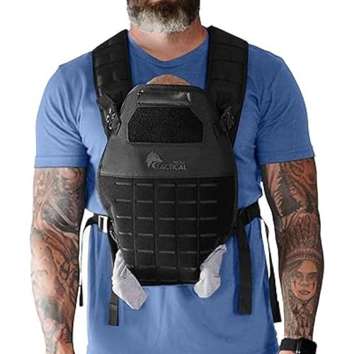 WOLF TACTICAL Toddler and Baby Carrier for Men - Dad Baby Carrier Military Mens Baby Carrier for Infants and Toddlers