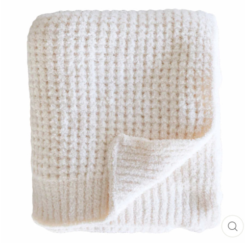 CuddleLane™ Luxe Waffle Blankets | Solids