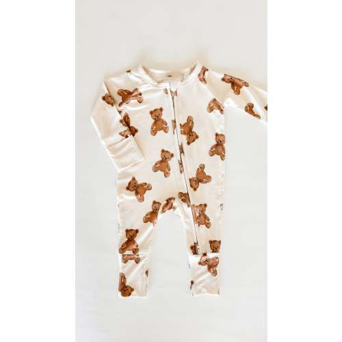 Infant Romper in Bears