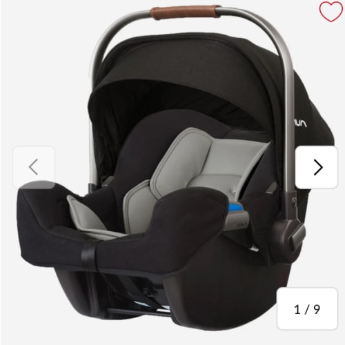 Nuna Pipa Infant Car Seat - Caviar – CLÉMENT