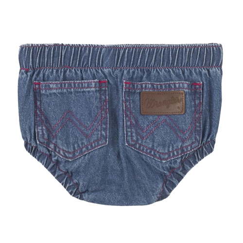 Wrangler Infant Denim Pink Diaper Cover - Kids Boys Jeans - 11Mwidp