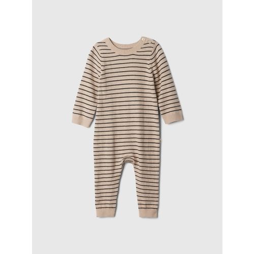 Baby CashSoft Stripe Sweater One-Piece