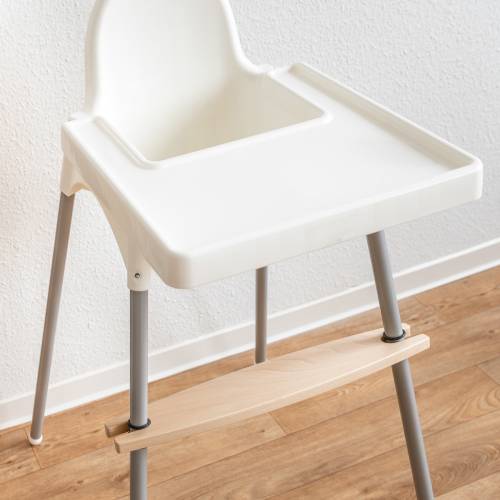 Footrest for IKEA Antilop high chair / Children’s chair accessories / Wooden footrest for children high chair / High-quality beech wood