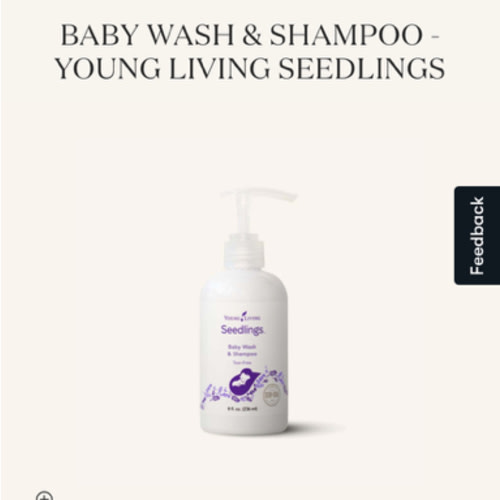 Young Living Seedlings Baby Wash & Shampoo