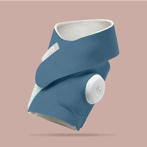 Bedtime Blue Fabric Sock