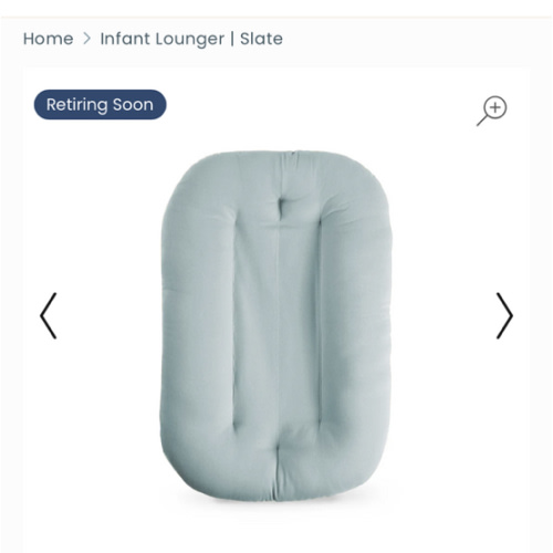 Snuggle Me Lounger | Slate