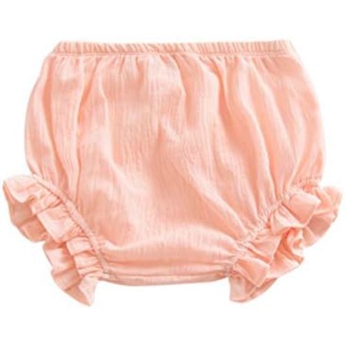 Newborn Toddler Baby Girls Boy Kids Cotton Linen Bloomer Basic Shorts Washable Reusable Diaper Cover