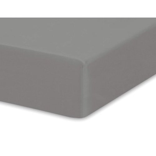 PURE BAMBOO Sheets - Bamboo Crib Fitted Sheet (52"x28"x6") for Girls and Boys - 100% Organic Bamboo, Luxuriously Soft, Ultimate Cooling, Fits Standard Size Crib Mattress (Stone Grey)