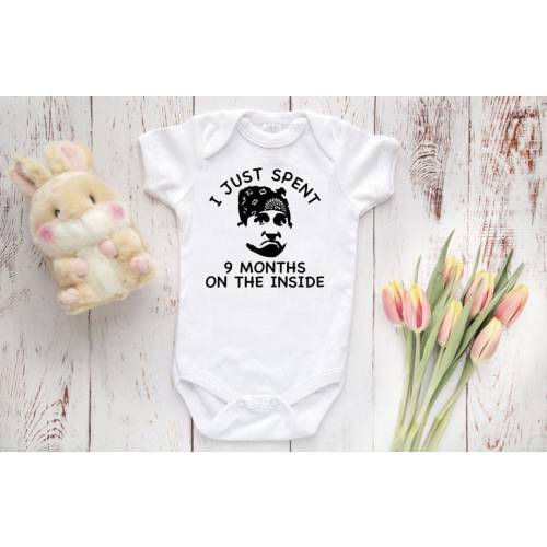 The Office Bodysuit I just spent 9 months on the inside BABY Baby Bodysuit, Baby Shirt, Cute Baby Shirt, Newborn baby gift, baby shower gift