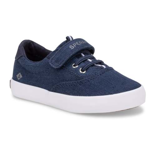 Spinnaker Washable Jr. Sneaker (Navy - Little Kids 5)