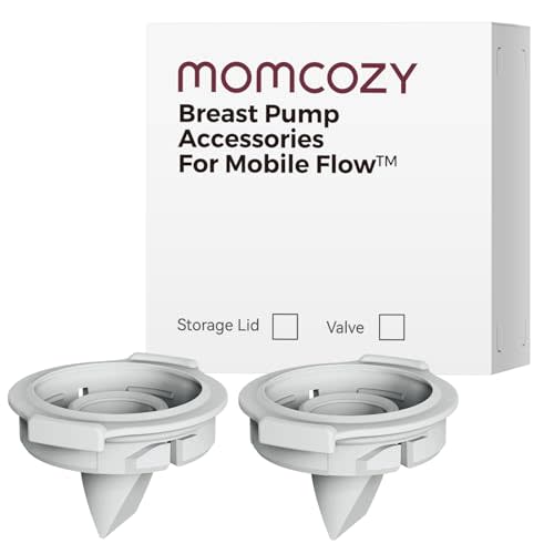 Momcozy Original Replacement Accessories for Upgraded Mobile Flow | Upgraded M9,Original Upgraded M9 Breastfeeding Parts,Valve,2 Pack