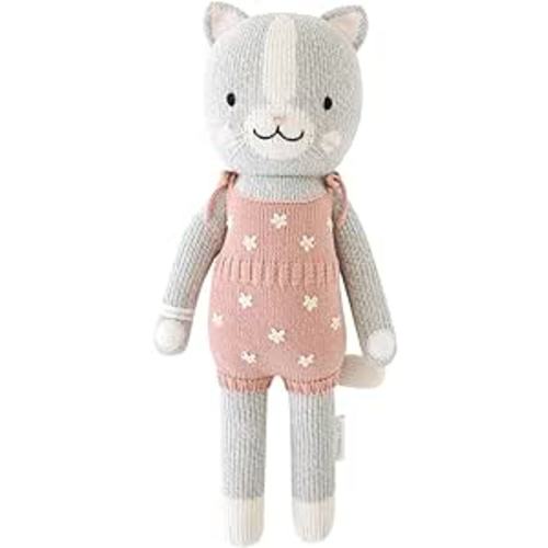 cuddle + kind Daisy The Kitten Little 13" Hand-Knit Doll