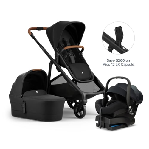 Juno - Travel System - Black Tan