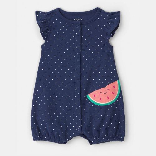 Baby Girl Carter's Watermelon Print Romper