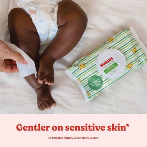 Huggies Natural Care Sensitive Unscented Baby Wipes - 168ct
