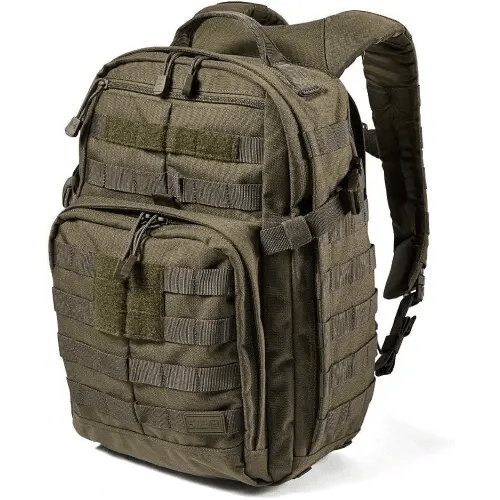 5.11 Tactical Backpack, RUSH 12 2.0 Military Survival Molle Backpack with Laptop Compartment, 24L, Style 56561ABR/56562ABR