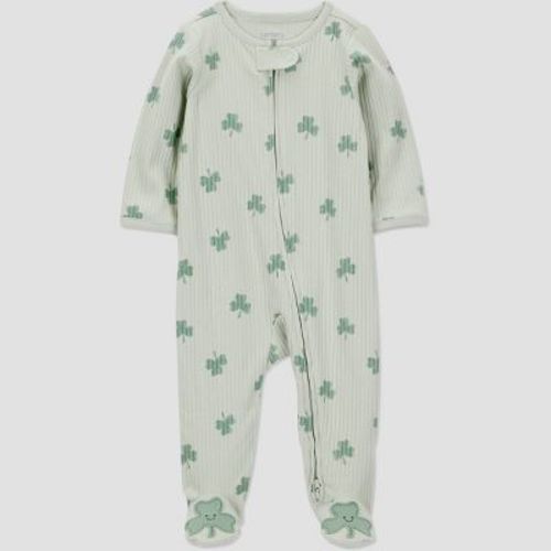 Carter's Just One You® Baby St. Patrick's Day Shamrock Sleep N' Play- Green