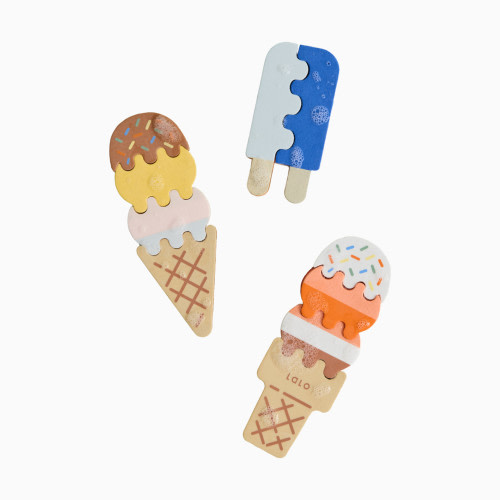 Lalo Foam Bath Puzzle - Ice Cream Parlor
