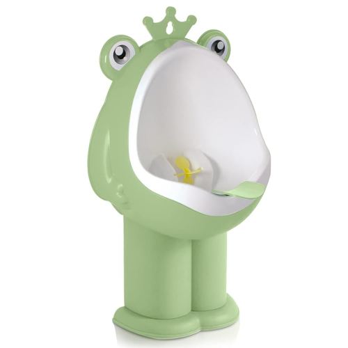 Hallo Potty Training Urinal Boy Urinal Kids Toddler Pee Trainer Bathroom Funny Baby Training Potties(Green)