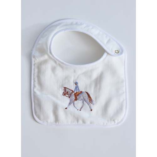 Embroidered Equestrian Bib