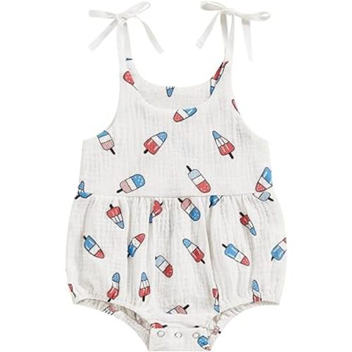 Infant Newborn Baby Girl Floral Romper Kids Spaghetti Strap One Piece Jumpsuit Shorts Toddler Summer Overall Clothes