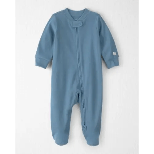 Size: 6 mo Baby Organic Cotton Rib Sleep & Play Pajama - Little Planet | Carter's