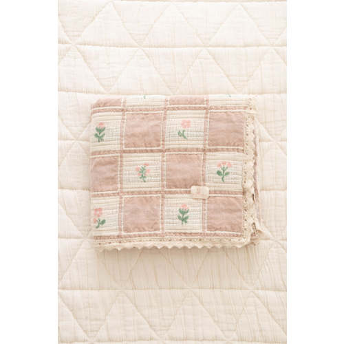 patchwork blanket - fleur