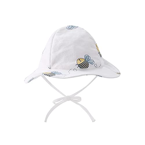 pureborn Baby Toddler Bucket Hat for Infant Boys Girls Kids Breathable Sun Hat with Chin Strap