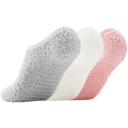 Bevigorio Slipper Socks for Women with Grippers Non Slip Fuzzy Socks with Grips Womens Grippy Grip Hospital Home Gifts