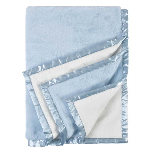 Gerber Baby & Toddler Girl or Boy Unisex Ultra Soft Plush Blanket with Satin Trim