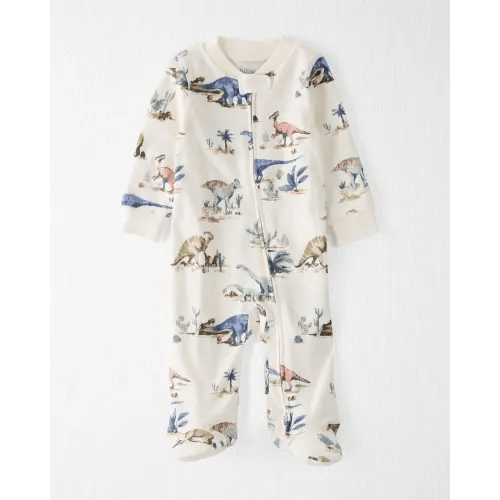 Baby Dinosaur Print Organic Cotton Sleep & Play Pajamas  - Little Planet | Carter's