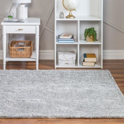 Unique Loom Soft Solid Shag Aras Area Rug