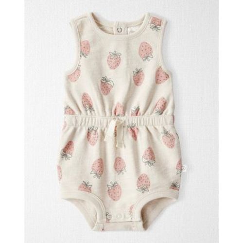 Little Planet By Carter's Organic Baby Girls' Knit Bubble Romper - Newborn