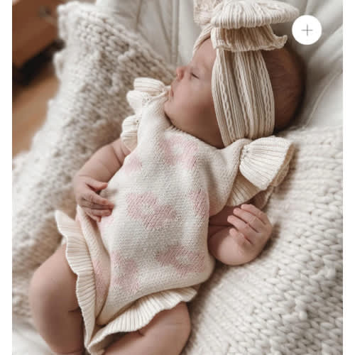 Luna + Luca Floral Frills Romper