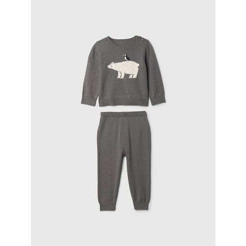 Baby Polar Bear Sweater Set | Gap