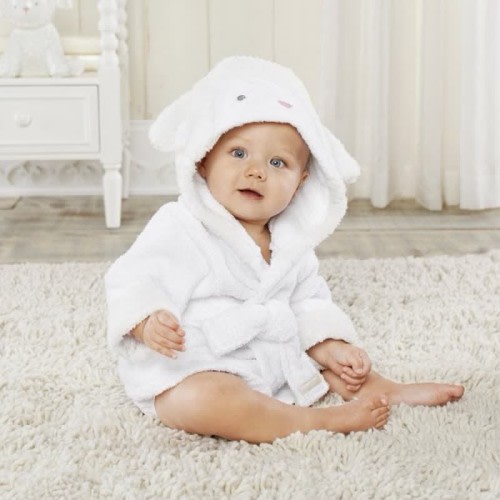 Baby Animal Bathrobe Hooded Towels