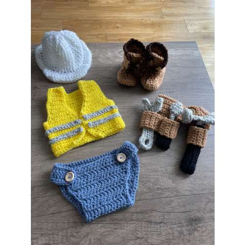 Construction Outfit for baby