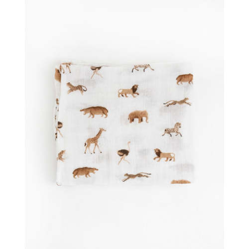 Organic Cotton Muslin Swaddle Blanket - Animal Crackers
– Little Unicorn USA