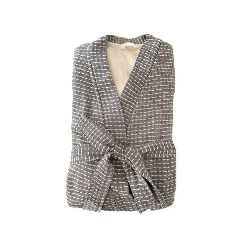 Cozy Turkish Cotton Robe, Small/Medium