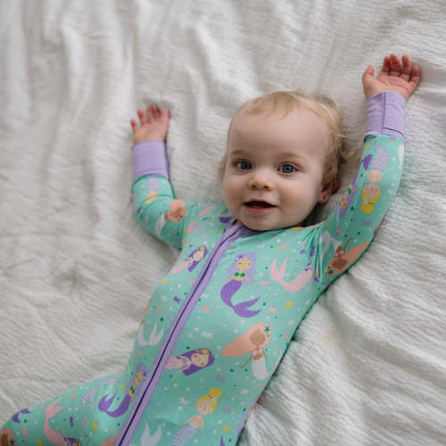 Mermaid Magic Bamboo Viscose Zippy