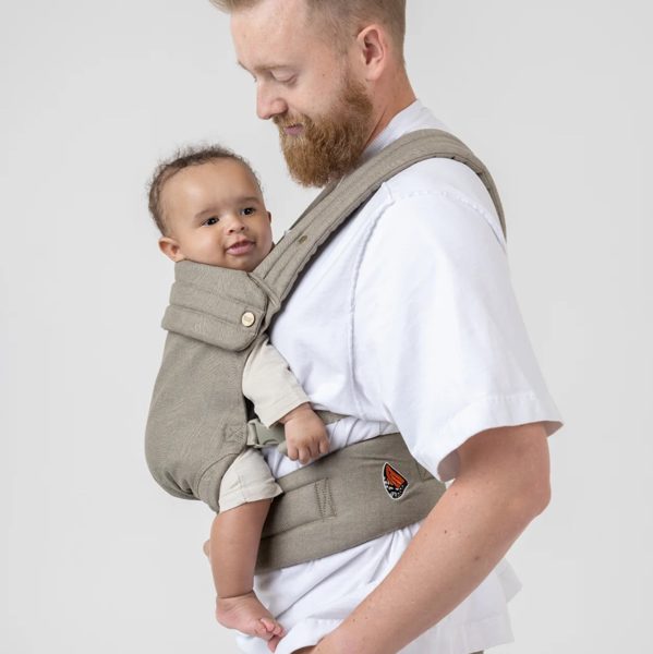 The Monarch Baby Carrier - Charles Herringbone – Mabē