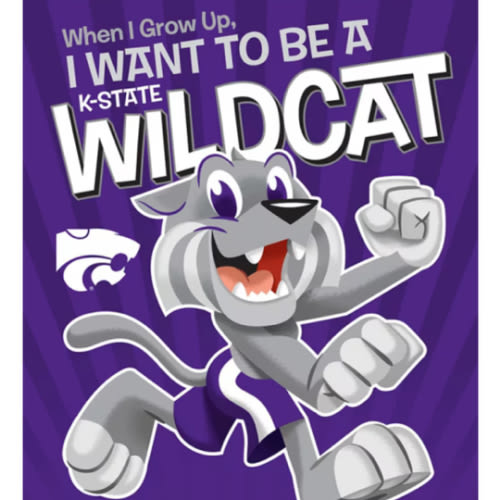 K-State Wildcats PURPLE When I Grow Up... Wildcat Children's Book - 24420003