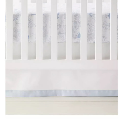 Border Frame Crib Skirt | Serena and Lily