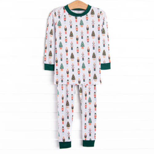 Toy Soldier Bamboo Pajama Set, Green – Stitchy Fish