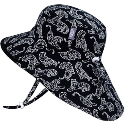 JAN & JUL Kids' Adjustable Cotton Xplorer Sun Hat 50+ UPF