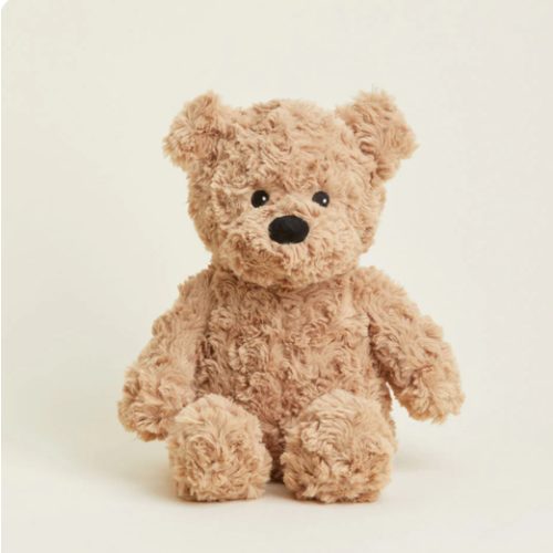 Brown Curly Bear Warmies | Microwavable Brown Curly Bear Warmies Stuffed Animal | Warmies USA