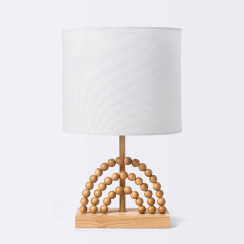 Cloud Island Wood Rainbow Table Lamp